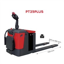 Stand-up rider electric pallet truck 2500 kg - 