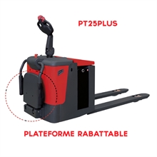 Stand-up rider electric pallet truck 2500 kg - 