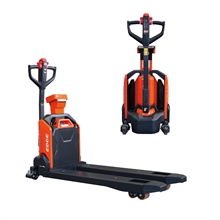 Electric pallet truck with lithium battery and weighing precision scale 1500 kg maximum load capacity - 