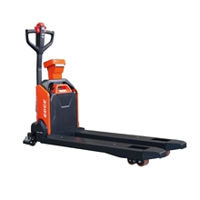 Electric pallet truck with lithium battery and weighing precision scale 1500 kg maximum load capacity - 