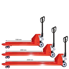 Extra-long manual pallet truck 3500 kg - 