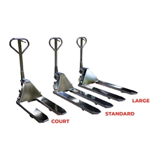 304 and 316 stainless steel premium manual pallet truck 2500 kg - 