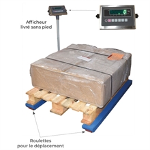 U-shape pallet weighing scale 1000 and 2000 kg - 