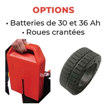 Transpalette électrique lithium 1500 kg - 