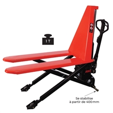 Electric scissor lift pallet truck 1000 kg - 