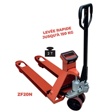 Weighing scale pallet truck 2000 kg - 