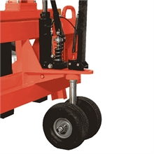 Rough-terrain manual pallet truck 1200 kg - 