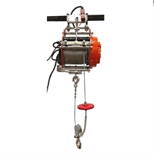 Electric wire rope winch 250 to 500 kg - 