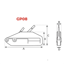 Endless wire rope winch 800 to 3200 kg - 