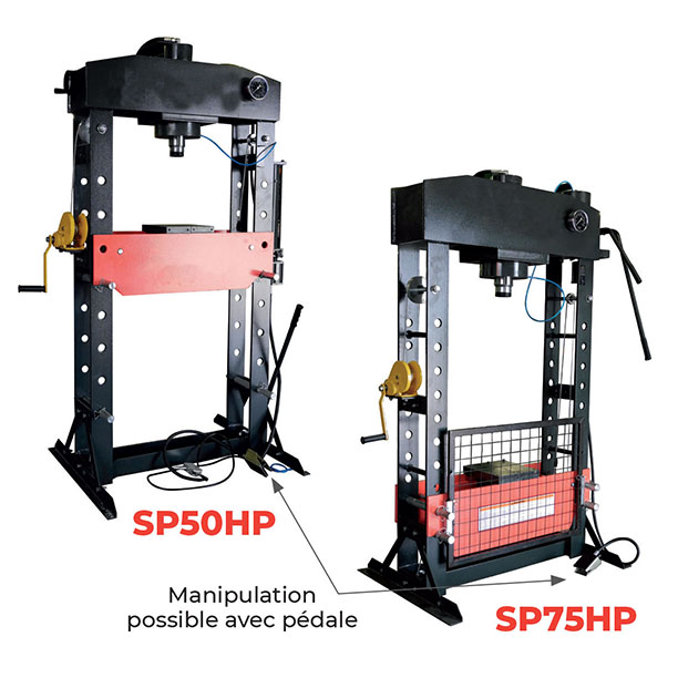 Stockman Presse d’atelier hydropneumatique 20 à 75 tonnes SP HP