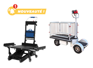 Diables et chariots motorisés ergonomiques (NOUVEAUTÉS)