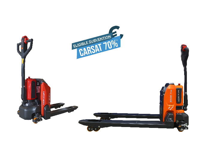 Transpalettes électriques (subvention CARSAT)