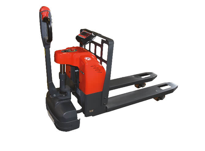 Weighing scale compact electric pallet truck