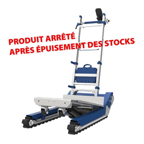 Diable monte-escaliers électrique aluminium à chenilles 300kg