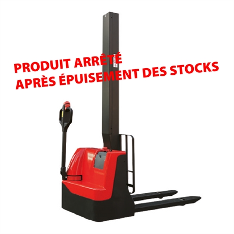 Gerbeur électrique mât poutre 1000 kg
