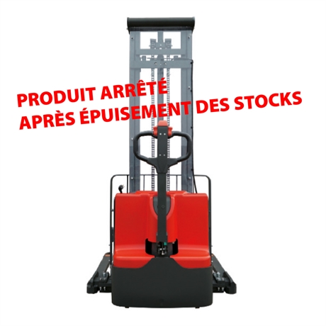 Gerbeur électrique longerons encadrants 1000 kg