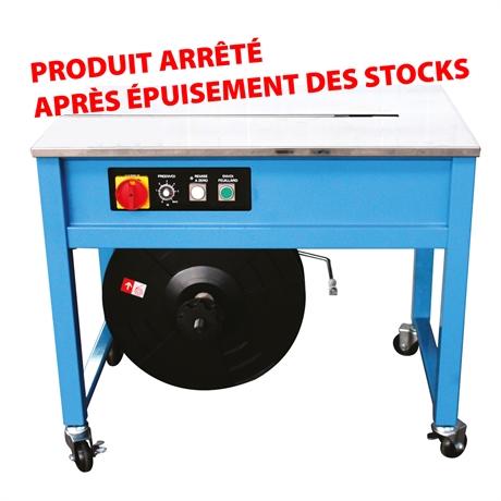 Semi-automatic strapping machine