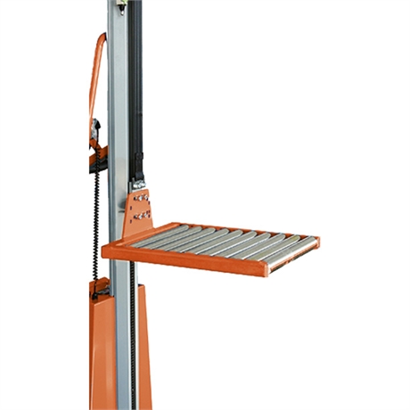 Plateau à rouleaux pour gerbeur semi-électrique positionneur de travail E250