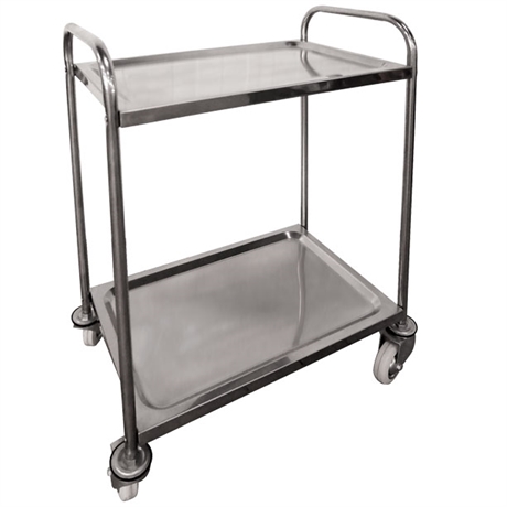 Servante inox 304 100 kg 2 ou 3 plateaux