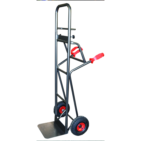 HT250/PRIM2-RG - Premium steel collapsible sack truck 250 kg high quality pneumatic wheels (RG)