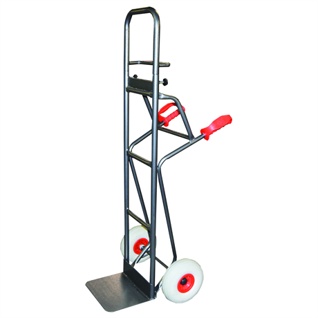 HT250/PRIM2-RINC - Premium steel collapsible sack truck 250 kg high quality puncture-proof wheels (RINC)