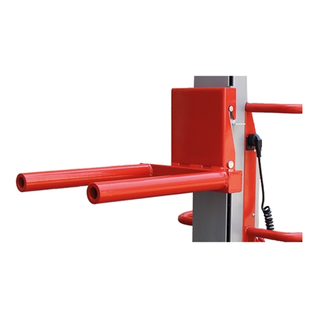 E500-DOUBLEAXE - Double axe porte-bobine pour gerbeur semi-électrique positionneur de travail 500 kg