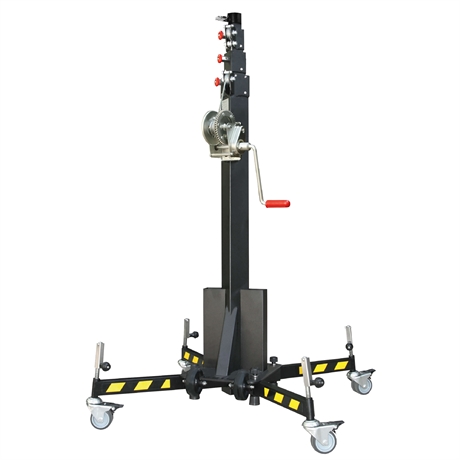 LP125R - Elévateur lève-charge manuel 125 kg hauteur 4560 mm
