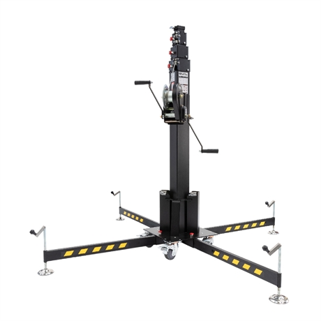 LP270 - Elévateur lève-charge manuel 270 kg hauteur 5220 mm