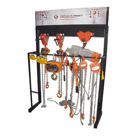 TOTEMPALAN - Display for hoists and hoist clamps