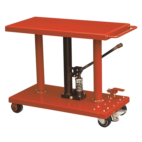 MD1048 - Adjustable hydraulic lift table 455 kg dimensions 915 x 410 mm