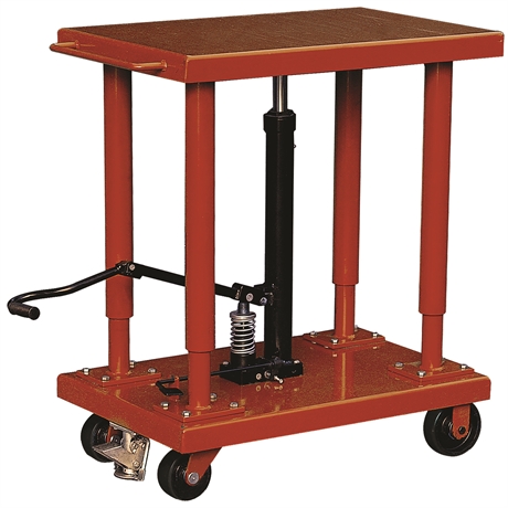 MD2048A - Adjustable hydraulic lift table 900 kg dimensions  915 x 610 mm