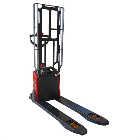 PTE15NTOW - Transpalette électrique lithium 1500 kg Batterie 20 Ah avec dosseret de charge de série 1207 x 540 mm