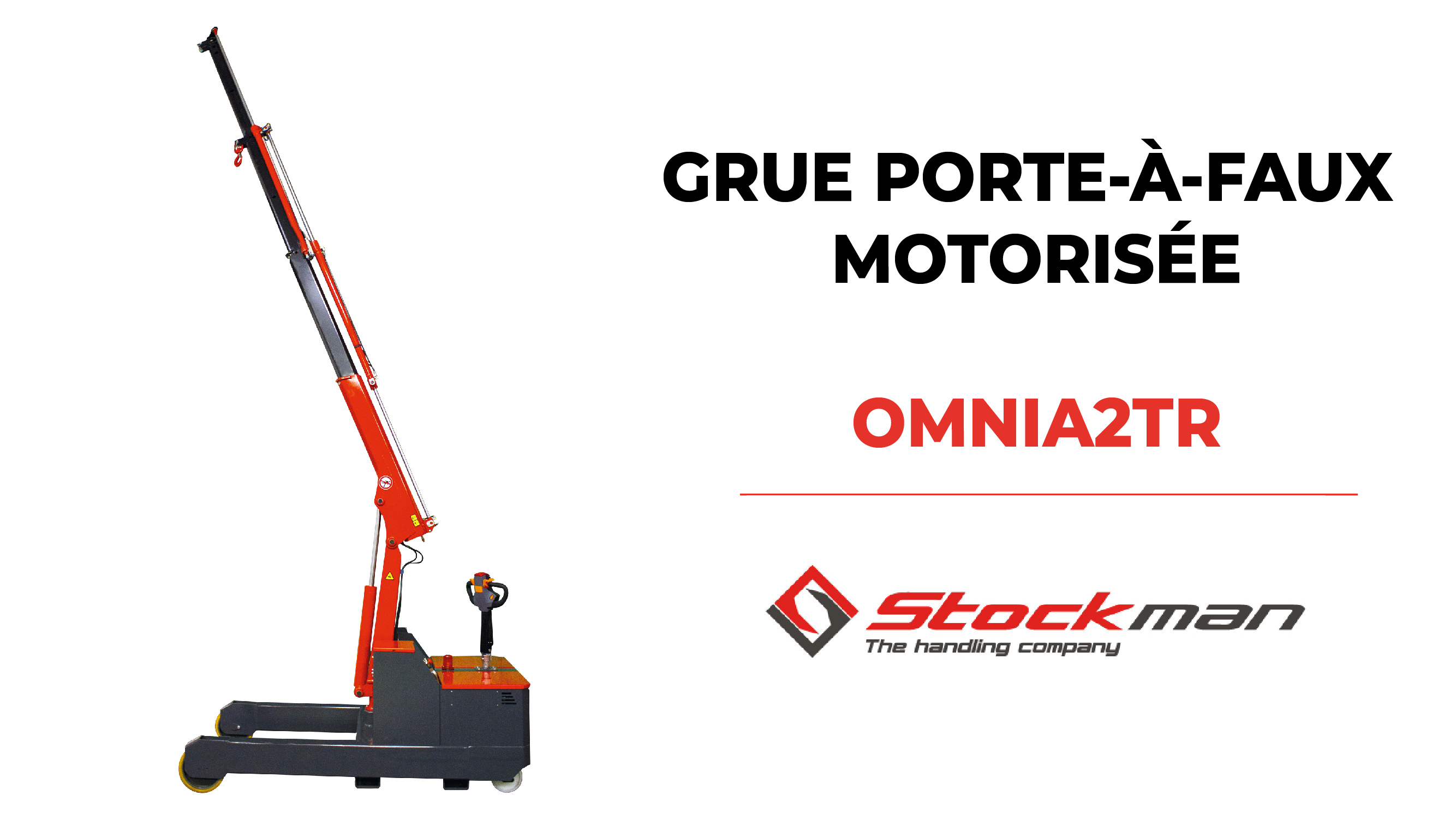 La grue porte-à-faux motorisée OMNIA2TR