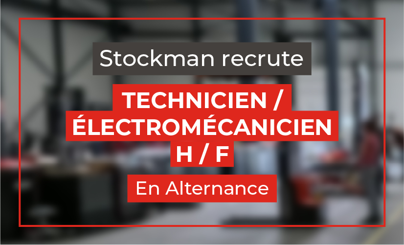 TECHNICIEN / ÉLECTROMÉCANICIEN H/F EN ALTERNANCE