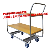 Servante plateau bois 200 kg (2 dimensions) - 
