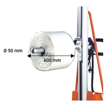 Axe porte-bobine pour gerbeur semi-électrique positionneur de travail E250 - 