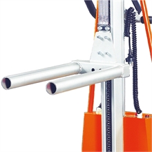 Double axe porte-bobine pour gerbeur semi-électrique positionneur de travail E250 - 