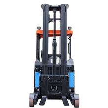 Chariot à mât rétractable lithium avec capacité de 2000 kg et hauteur d'élévation de 4500 à 9500mm - 