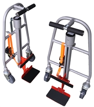 Diable jumelé lève-charge aluminium 550 kg - 