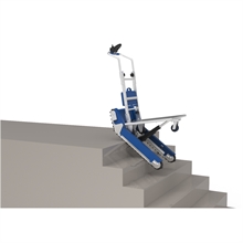 Diable monte-escaliers électrique aluminium à chenilles 310 kg - 