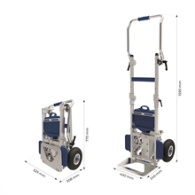 Diable monte-escaliers électrique repliable 170 kg - 