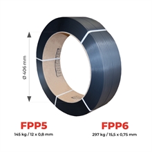 Feuillard polypropylène PP 91 à 297 kg - 