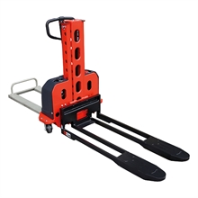 Gerbeur embarqué semi-électrique avec hauteur de chargement 800 mm et capacité 500 kg - 