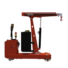 SCP750DBR Electric Counterbalanced Workshop Crane with 270° Rotation, Electric Lift and Reach, Remote Control 750 kg - 