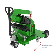 Stabilisateurs électrohydrauliques avec pompe à main pour MGE400 - 
