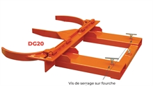 Pince porte-fûts 440 kg (2 fût) - 