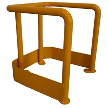 Poteau de sécurité diamètre 50 mm dimensions 600 x 600 x 650 mm - 