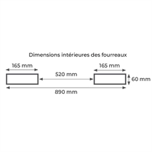 Potence avec boule d'attelage pour remorque 3000 kg - 