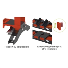 Presse d'atelier hydropneumatique 20, 30 et 50 tonnes - 