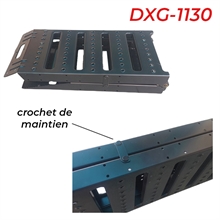 Rampe de chargement aluminium antidérapante 340 kg 910 et 1130 mm - 